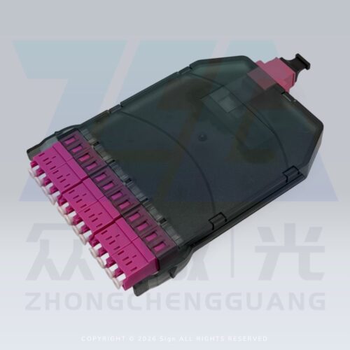 MPO High Density Cassette Patch Panel - Fiber Optic Termination Box - zcgfiber.com
