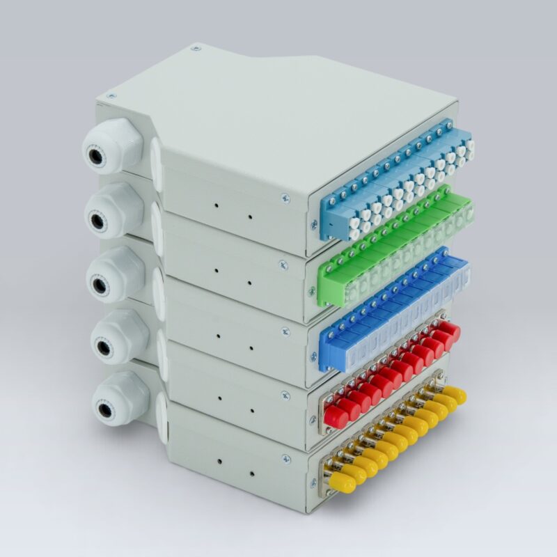 DIN Rail MountFiber Optic Terminal Box - Fiber Optic Termination Box - zcgfiber.com