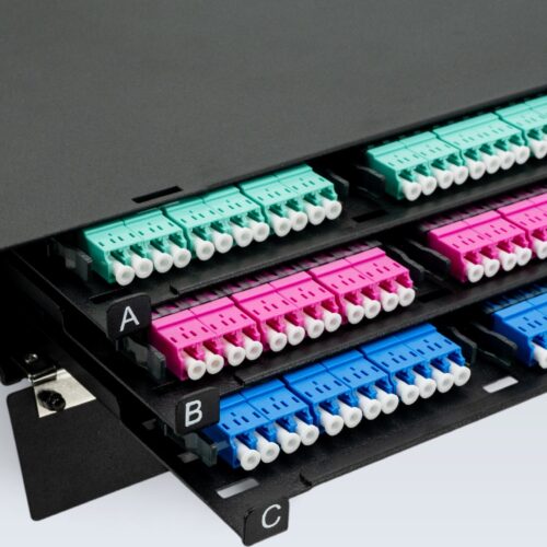 MPO High Density Cassette Patch Panel - Fiber Optic Termination Box - zcgfiber.com