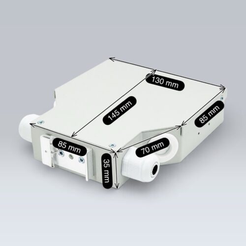 DIN Rail MountFiber Optic Terminal Box - Fiber Optic Termination Box - zcgfiber.com