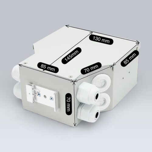 DIN Rail MountFiber Optic Terminal Box - Fiber Optic Termination Box - zcgfiber.com