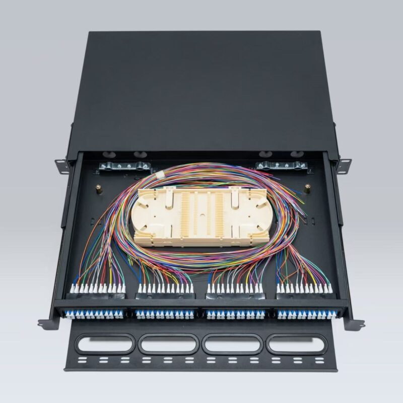 Slide-out Fiber Optic Patch Panel - Fiber Optic Termination Box - zcgfiber.com
