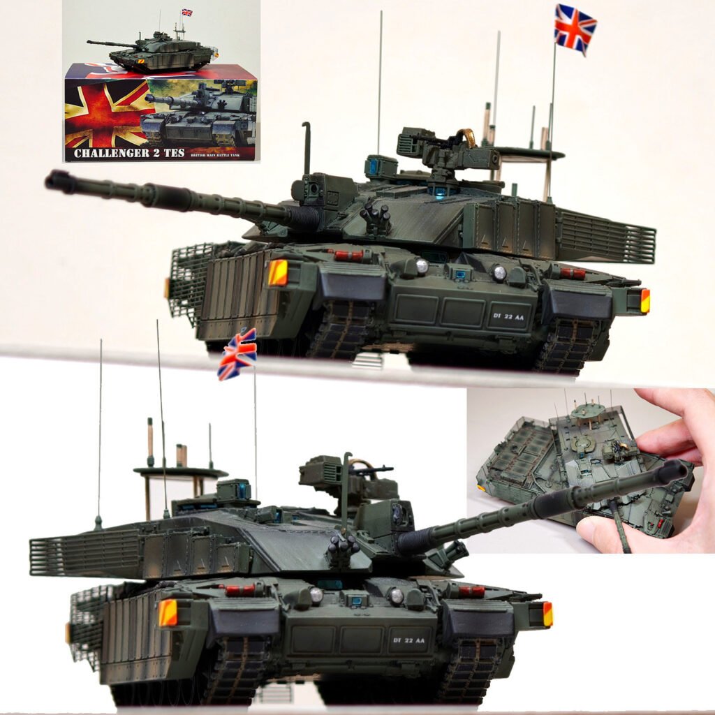 88MODEL Challenger 2 TES DT22AA MBT - 88 Model - bbhobbymodels