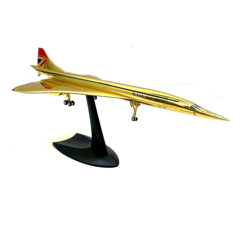 Concorde(Gilded edition),  1:200,  NU20010 - Military Aircraft - bbhobbymodels