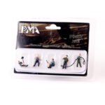 German Mechanical & Engine Maintenance Crew 5-Figure Set - Figures - bbhobbymodels