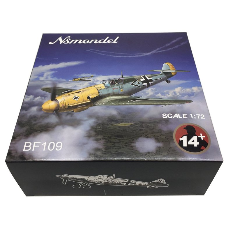 BF-109,  1:72,  NU72001 – Militärflugzeuge – bbhobbymodels