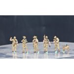 1 Modern SEAL Team, 5 Figs + 1 K9 - 3R - bbhobbymodels