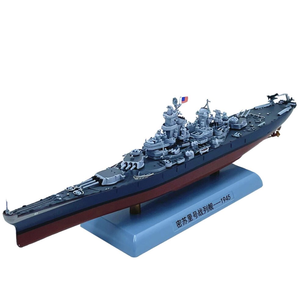 USS Missouri Battleship BB-63, 1945 1:1000 - JiangWuTang - bbhobbymodels
