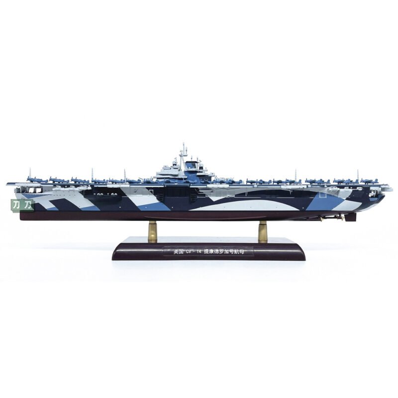 US CV-14 Ticonderoga Aircraft Carrier(30 Aircraft),1:1000 - JiangWuTang - bbhobbymodels
