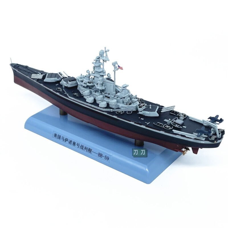 USS Massachusetts Battleship BB-59, 1:1000 - JiangWuTang - bbhobbymodels
