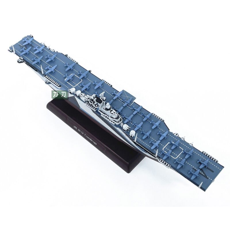 US CV-14 Ticonderoga Aircraft Carrier(30 Aircraft),1:1000 - JiangWuTang - bbhobbymodels