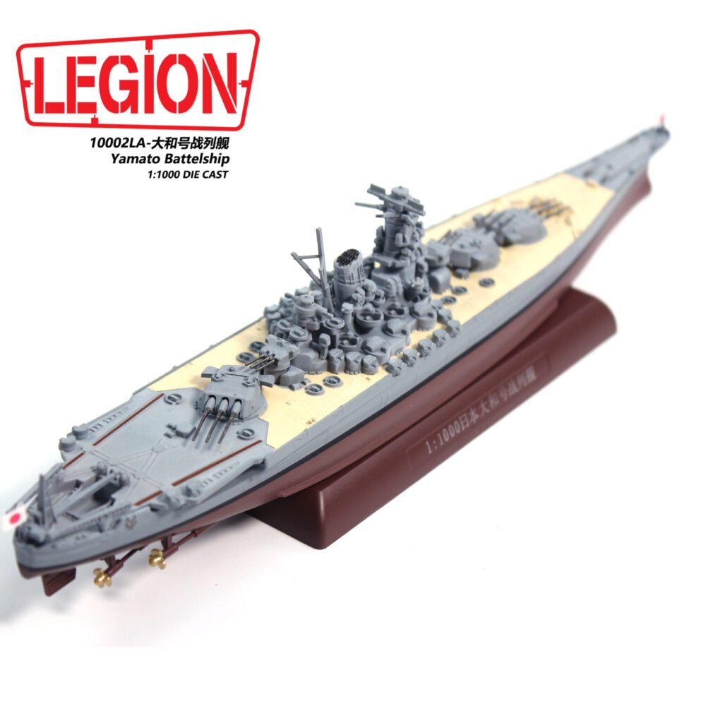 Japanese Yamato battleship, 1:1000 - Legion - bbhobbymodels