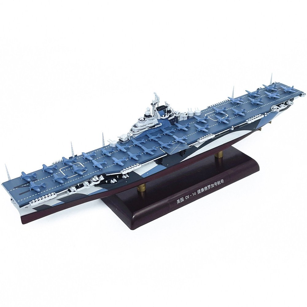 US CV-14 Ticonderoga Aircraft Carrier(30 Aircraft),1:1000 - JiangWuTang - bbhobbymodels