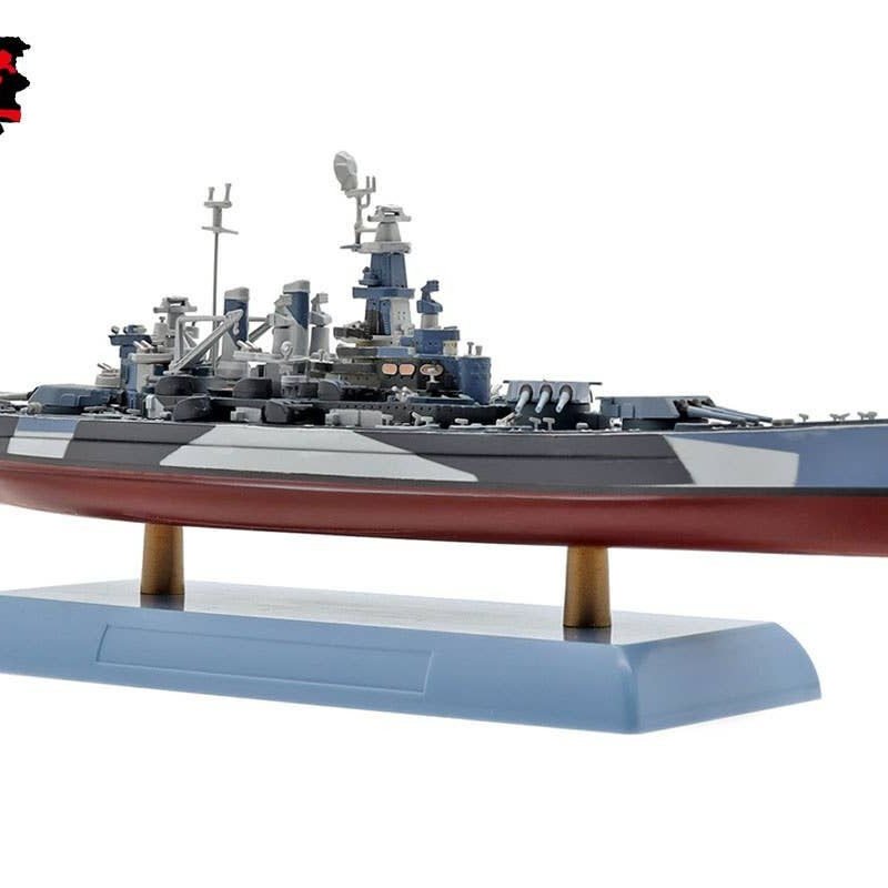 1/1000 U.S. Navy Battleship North Carolina Die-Cast Model - Warships - bbhobbymodels