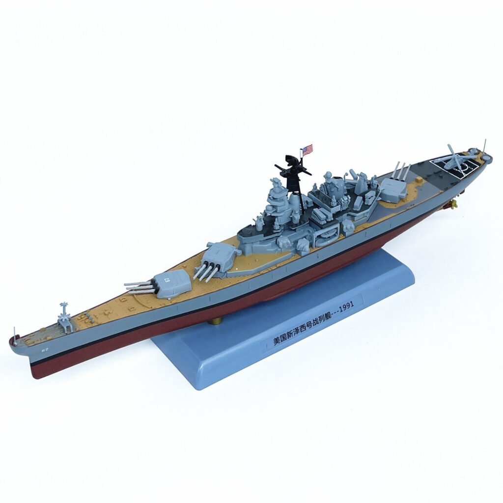 USS New Jersey Battleship, Modern 1991, 1:1000 - JiangWuT...