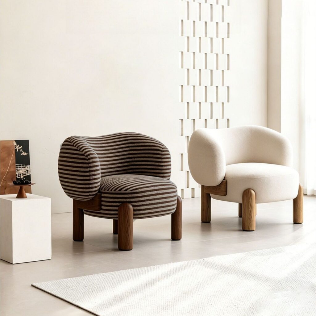 Nordic Sofa Chair - Living room furniture - QONKA HOME