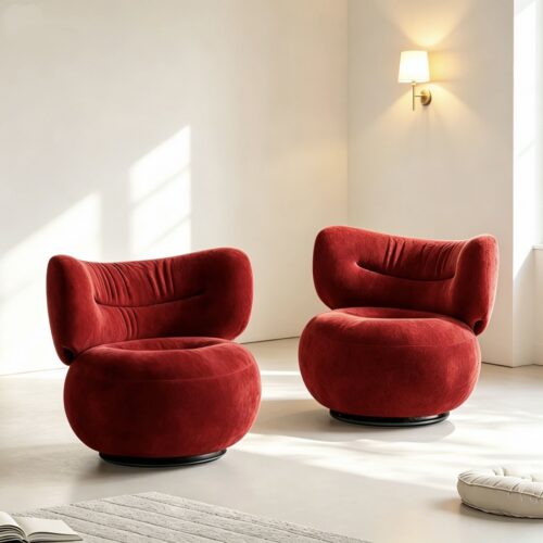 360-Degree Swivel Sofa for Living Rooms - Living room furniture - QONKA HOME
