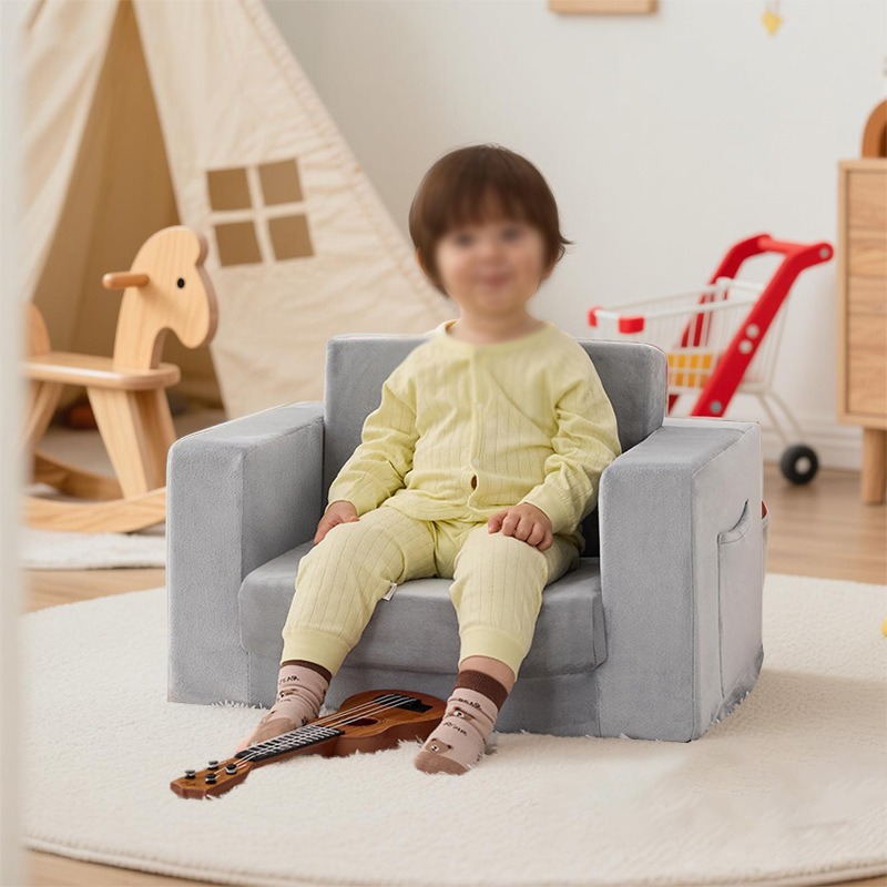Vacuum-Compressed Children’s Sofa, Toddler Reading Sofa - kids furniture - QONKA HOME