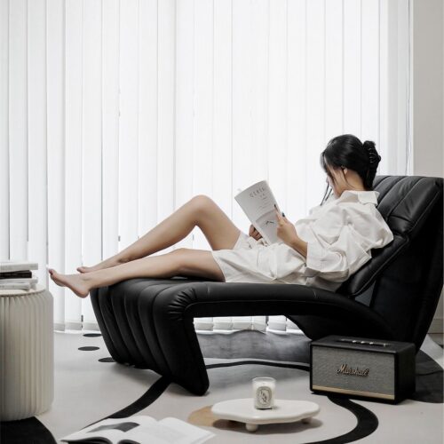 Italian Minimalist Barcelona Lounge Chair - Living room furniture - QONKA HOME