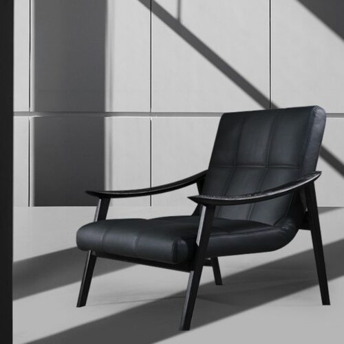 Italian Top-Grain Leather Recliner - Living room furniture - QONKA HOME