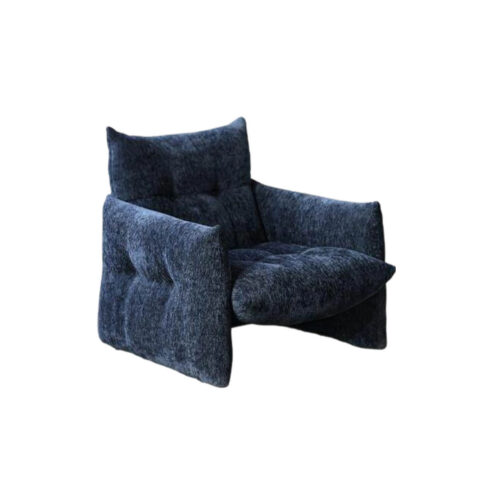 Nordic Light Luxury Star Fabric Single Sofa Chair - Living room furniture - QONKA HOME