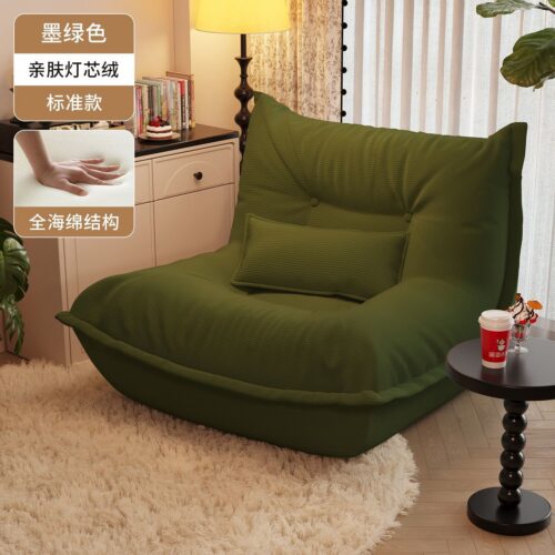 Foldable Bean Bag Chair, Compact Single-seater Sofa - Living room furniture - QONKA HOME