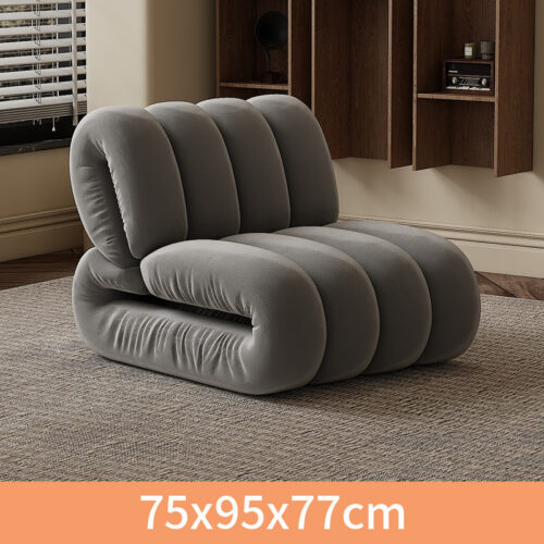 Trendy Vintage-Style Single Recliner - Living room furniture - QONKA HOME