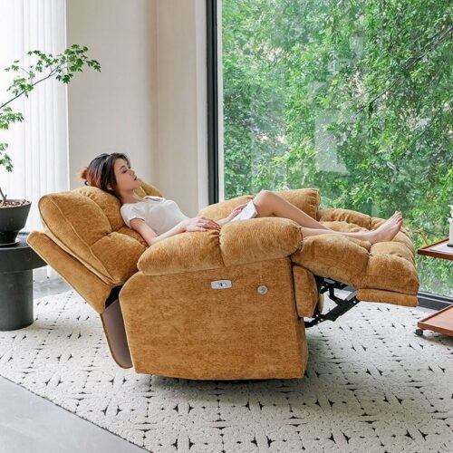 Electric Sofa with Massage and Heating Functions - Living room chair - QONKA HOME