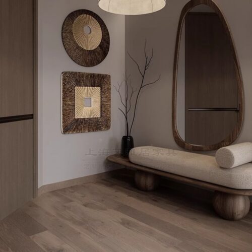 Solid Wood Shoe Bench for the Living Room and Hallway - Living room furniture - QONKA HOME