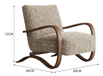 Italian-style Luxury Sofa Chair - Living room furniture - QONKA HOME