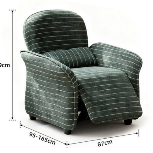 Mid-Century Bud Design Single Sofa - Living room furniture - QONKA HOME
