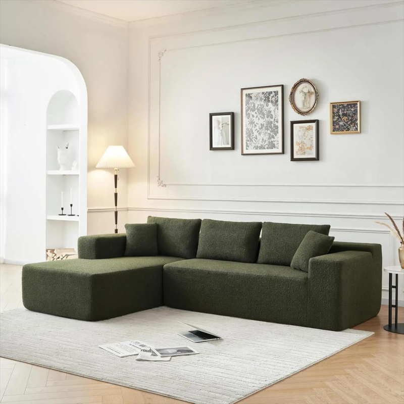 All-foam vacuum-compressed sofa module set - Living room furniture - QONKA HOME