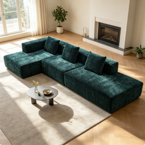 Compressed sofa