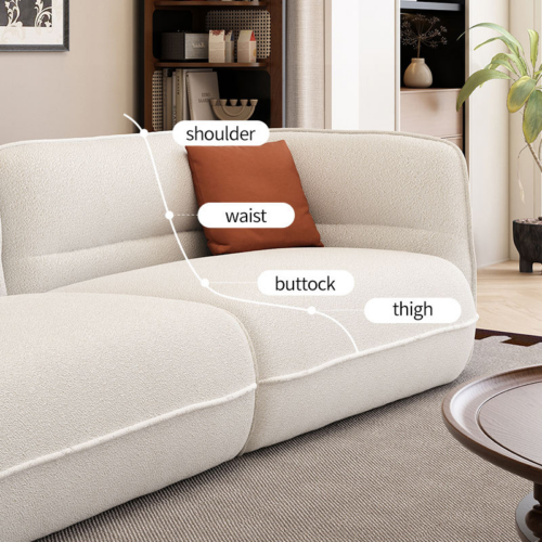 Living room furniture: vacuum-compressed modular fabric sofa - Living room furniture - QONKA HOME