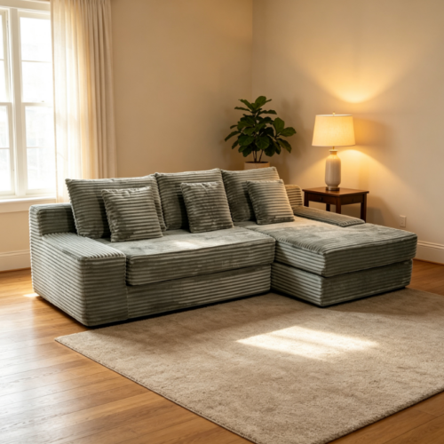 Compressed sofa