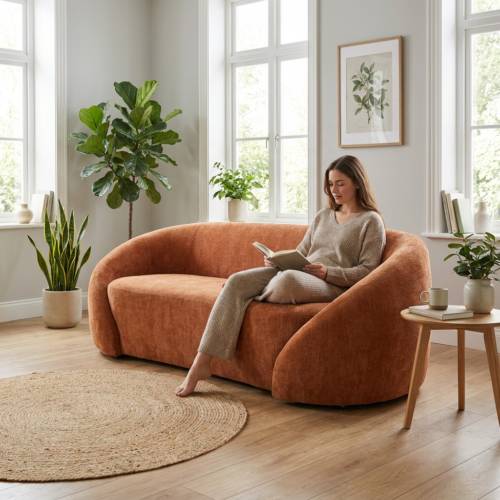 Compressed sofa