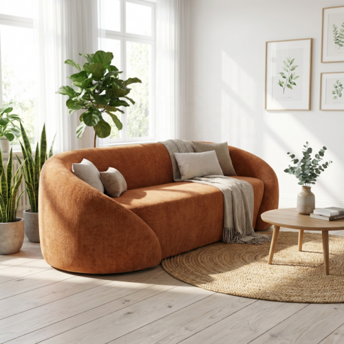 Minimalist living room sofas, vacuum-packed living room furniture - Living room furniture - QONKA HOME