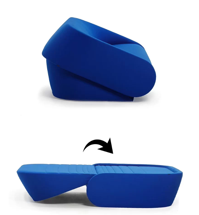 Dual-purpose Single Sofa, Multifunctional Fold-out Sofa Bed - Bedroom furniture - QONKA HOME