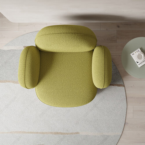 Modern Minimalist Living Room Armchair - Living room furniture - QONKA HOME