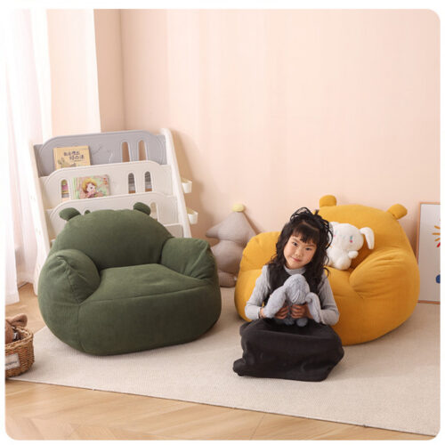 Children’s Small Sofa, Reading Nook Corduroy Sofa Chair - kids furniture - QONKA HOME