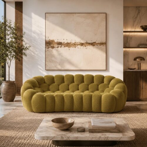 3-Seater Bubble Sofa - Sofa - QONKA HOME