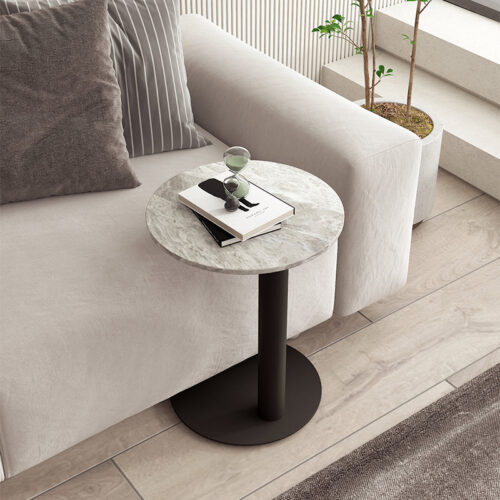 Minimalist Sintered stone coffee table set - Coffee table - QONKA HOME