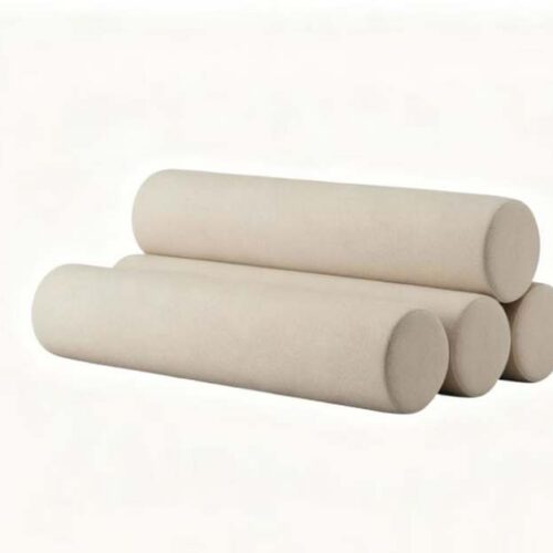 Nordic Minimalist Style, Cylindrical Sectional Sofas, Curved Sofa - Living room furniture - QONKA HOME