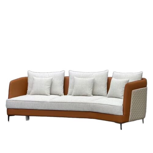 Customizable Nordic Leather Sofas, Italian Minimalist Style, for Living Rooms, Bedrooms, and Bars - Living room furniture ...