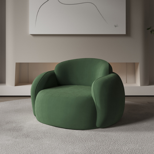 Modern Cloud-shaped Accent Chair - Living room furniture - QONKA HOME