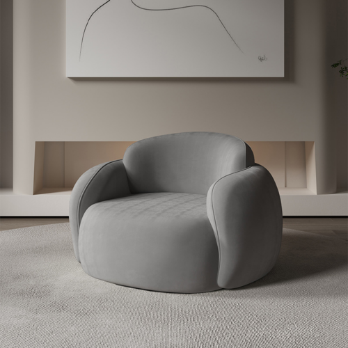 Modern Cloud-shaped Accent Chair - Living room furniture - QONKA HOME