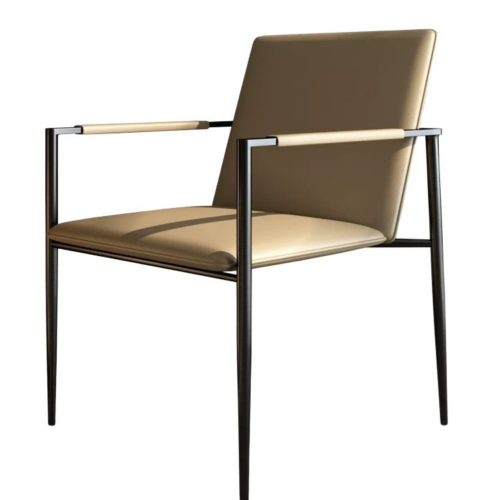 Modern Leather Office Reception and Dining Chairs - Living room furniture - QONKA HOME