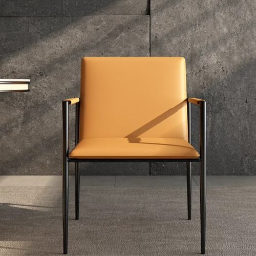 Modern Leather Office Reception and Dining Chairs - Living room furniture - QONKA HOME