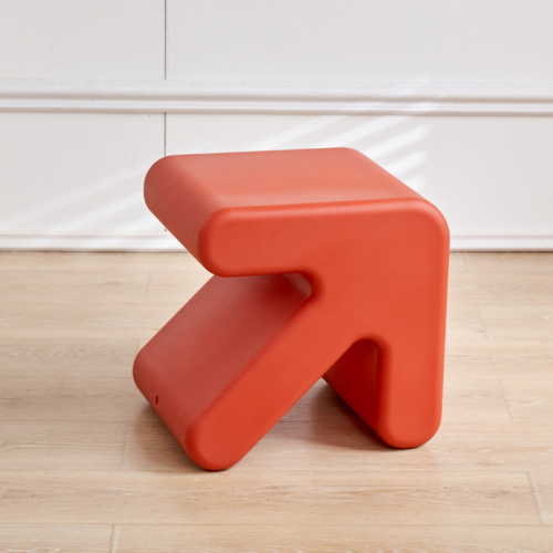 Cute Cartoon-Themed Children’s Arrow Stool - kids furniture - QONKA HOME