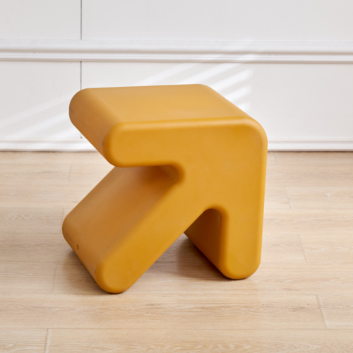 Cute Cartoon-Themed Children’s Arrow Stool - kids furniture - QONKA HOME